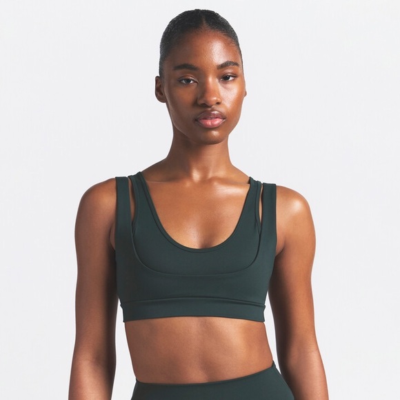 SKIMS Sports Bras BUNDLE - Black Brown Teal